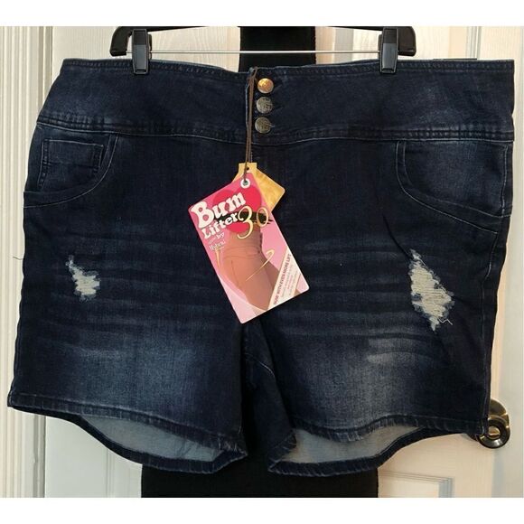 Hybrid & Company Butt Lifter Shorts Size 24 - Picture 1 of 5